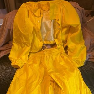 Yellow Track Suit